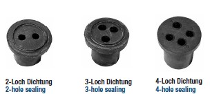 [7800615] 7800615 4-POLE CONNECTOR SEAL-5.5 NEOPRENE