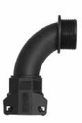 [3805219] 3805219 SEM-FAST 90° ELBOW  PA6 BLACK PG21
