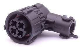 [9800374] 9800374 4-POLE PLUG FORM1 4,5 BLACK HOUSING/BLACK BAYONET NUT(W/O PRESS. COMP)