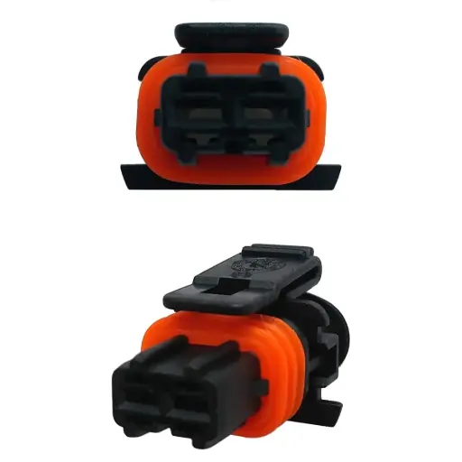 [1928403137] 1928403137 Equivalent 2 Pole Connector for Automotive Common-Rail Diesel Injector Plug Socket